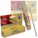 Dr Denti Refit Temporary Dental Cement Caps Bridges Veneers Tooth Repair 1 Pack