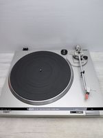Technics SL-D21 Direct Drive Turntable Silver Record Player Tested No Cover