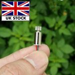 2 x 4mm8mm DC 1.5V-3V Micro Coreless Vibrating Vibration Motor Mini Toy DIY
