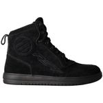 RST Hi-Top Moto Sneaker Black Suede Urban City Commuter Lowrise Boots