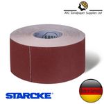 100mm Cloth Sanding Rolls (Pack of 5; 10; 25 or 50mtr) - Made in Germany