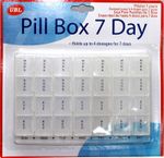 Weekly 28 Day Tablet Pill Box Holder Medicine Storage Organizer Case Container`A