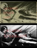 original huge tattooed nellie artura antique tattoo photo ben corday negative 7"