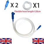 1.2M Hose Oil Suction Car Automotive Brake Fluid Bleeder Bleeding Rubber Pipe