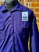 Deutz Fahr Badged Zip Front Navy Boiler Suit Overalls XXL 49-52" Chest