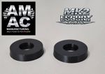 2 x Escort Mk2 Inner Door Pull Handle / Window Winder Mounting Base