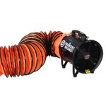 12 Inch Portable Ventilation Fan and PVC Ducting