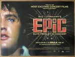 EPIC ELVIS PRESLEY IN CONCERT ORIGINAL  UK QUAD POSTER BAZ LUHRMANN'S LAST ONE!