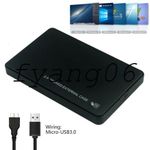 USB 3.0 SATA External Hard Drive Case 2.5 Inch Enclosure Caddy HDD/SSD UK Stock