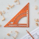 Adjustable Triangle Ruler High Precision Layout Tool for Woodworkers,