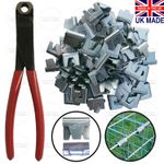 Gabion Clips Large Wire Mesh Clips / Cliptools Gabion Clip Wire Mesh Basket Clip