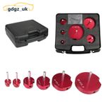6×For PPRK6 Plastic Pipe Fitting Reamer Kit for 1/2" drills PVC pipe reamer tool