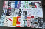 Millwall FC away friendly 1980s to 2000s job lot collection x 38 mint condition