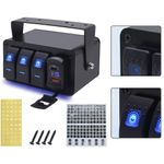 12V 24V Switch IP65 Rated Integrated LED Indicator Multi-device Management