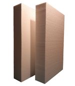 Carving Foam medium density polystyrene blocks 600mm x 400mm x 75mm.  2off.