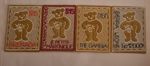 4 Stamps 2003 Teddy Bear Grenada, Martinique, Gambia and Sierra Leone
