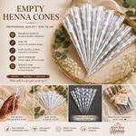✨20  Empty Cellophane Henna Cones ✨
