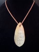 Antique Batak Shaman Calendar Pendant.  The Porhalaan Amulets of Batak Shamans. 