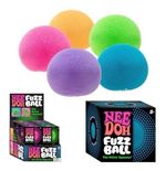 Needoh FUZZ BALL The Velvet Squeeze Nee Doh Squish Ball RANDOM COLOR.