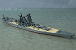 Japanese Battleship YAMATO by Neptun S 1:1250 Waterline Ship Model