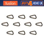Plug Chain Triangles (10 Pack) For Basin, Bath & Kitchen Sink Plugs