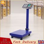 300KG Folding Heavy Duty Digital Postal Parcel Platform Scales Shipping Weighing