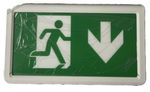 Emergency Exit Sign EXI3 M3 LS3 LED Maintained Includes 4 Legend Pack