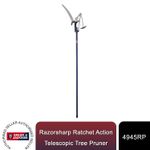 Spear & Jackson 4945RP Razorsharp Ratchet Telescopic Tree Pruner Cutter