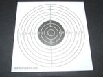 100 Air Rifle Shooting Paper Targets 14cm Pistol Airsoft Gun 100gsm Practice
