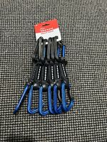DMM Shadow Quickdraw TITANIUM 12 CM CARABINER CLIMBING - 6 Pack, BLUE - NEW