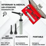 NS Crafts® Otoscope Microscope Ear ENT Diagnostic Handpieces Medical NHS GP Vet