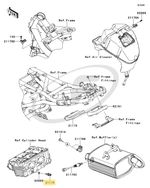 Genuine Kawasaki Water Temperature Sensor ER-6F 2011-2014 (21176-0009)