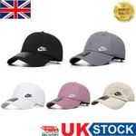 Nike Side Logo Adjustable Golf Cap Unisex Sunscreen, Breathable Uk