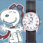 Snoopy Peanuts Watch - Snoopy Flying Ace - New & Boxed