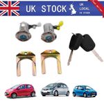 FOR PEUGEOT 107 CITROEN C1 TOYOTA Aygo Cylinder Door Lock barrel Key set 05-14