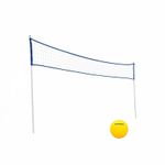 Beach Volleyball Net Set Easy to Carry Beach Volleyball Kit Adjustable Height