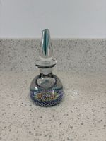 Vintage Perthshire Millefiori Perfume Scent Bottle with Stopper