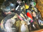Mixed Clothing Wholesale Job Lot, Assorted Garments in Clear Plastic Sacks