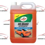 Turtle Wax 52817 Big Orange Car Streak Free Shampoo & Wash 5L 52817