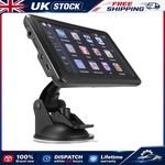 8GB Sat Nav for Car Truck HGV Free Lifetime UK EU Maps GPS Navigation 5 Inch