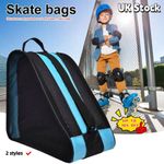 Large Capacity Roller Skates Bag Storage Bag Ice Skating Pouch Inline Skates UK