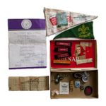 Vintage 1967 World Scout Jamboree Idaho USA Essex Scout Memorabilia Badges...