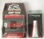 Renthal Full Diamond MEDIUM Compound Road Race Grips (G148) + Renthal Glue G101