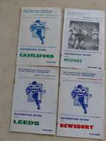 FEATHERSTONE ROVERS RUGBY LEAGUE PROGRAMMES ( 1970,S )