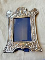 ART NOUVEAU STYLE STERLING SILVER PHOTO FRAME