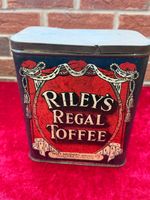 Antique Riley's Regal Toffee Tin - Circa 1910