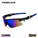 Sports Men Sunglasses Road Bicycle Glasses Mountain Cycling Riding Protection UK