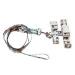 Cat Harness Leash Adjustable Escape Proof Kitten Harness And Leash Set Pet Su UK