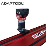 Milwaukee  Router M18FTR M18 Trimmer Guide Rail Adaptor to Milwaukee Track