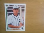 ROBIN VENTURA 1990 UPPER DECK CHICAGO WHITE SOX BASEBALL TRADING CARD